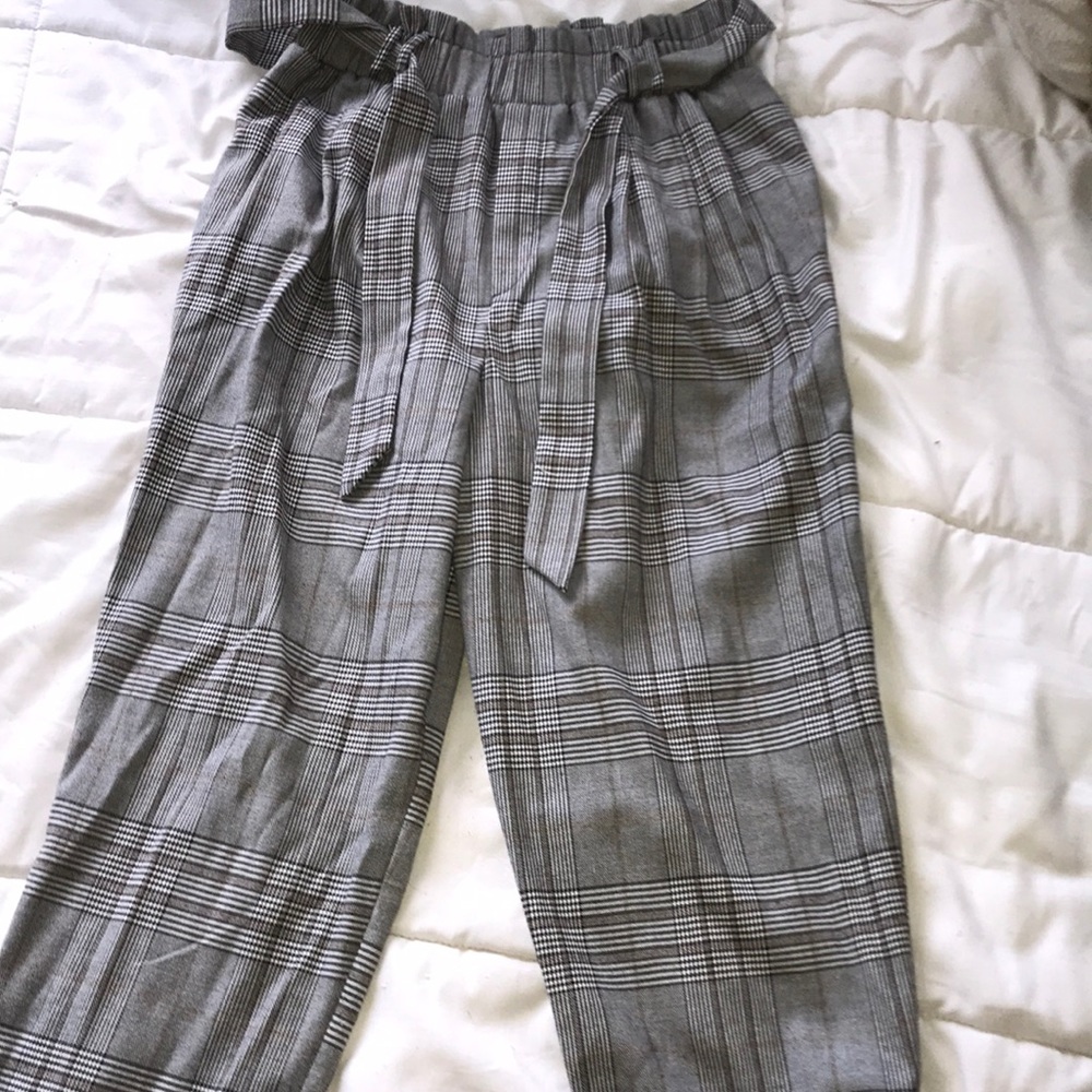 plaid pants